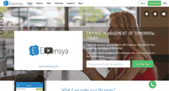 Desktop Screenshot of expensya.com